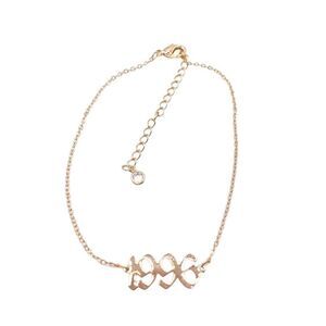 Unisex Gold 1996 Birth Year Bracelet